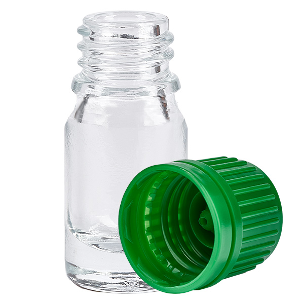 Butelka 5 ml 11 mm SV zielony OV ClearLine UT18/5