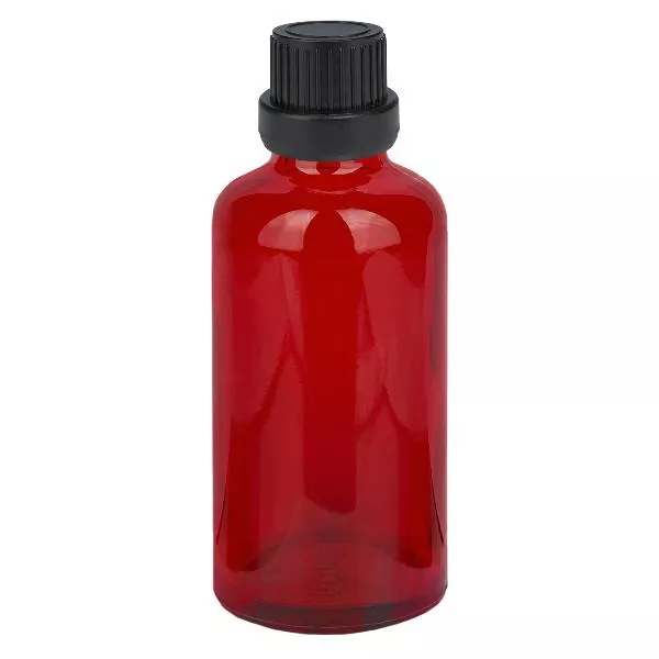 Butelka 50 ml 11 mm SV czarna OV RedLine UT18/50 Butelka 50 ml 11 mm SV czarna OV RedLine UT18/50