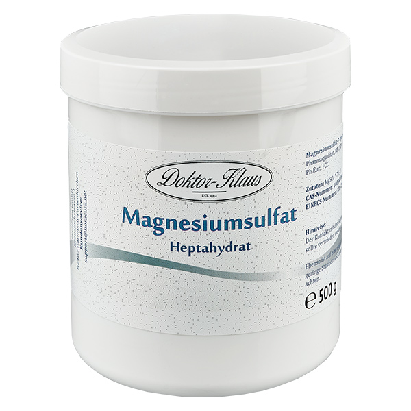 500g 7-wodny siarczan magnezu Doktor-Klaus 500g 7-wodny siarczan magnezu Doktor-Klaus