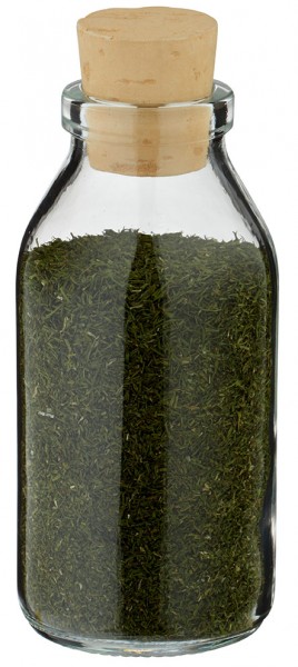 Pomysł na słoik na przyprawy: okrągły 100 ml, przezroczysty, z korkiem 22/26 Pomysł na słoik na przyprawy: okrągły 100 ml, przezroczysty, z korkiem 22/26