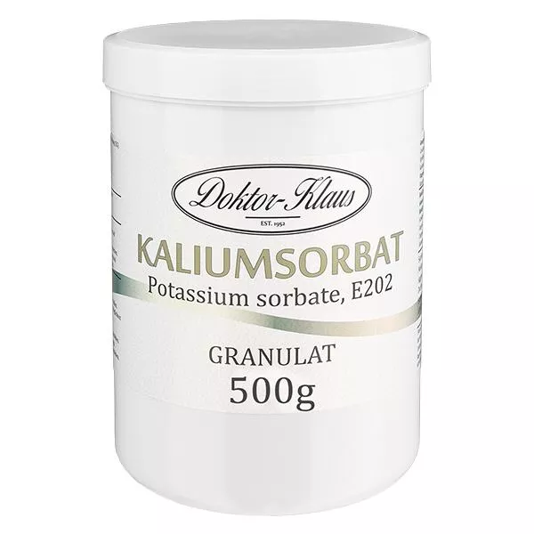 500g Sorbinian potasu (Potassium sorbate) Doktor-Klaus 500g Sorbinian potasu (Potassium sorbate) Doktor-Klaus