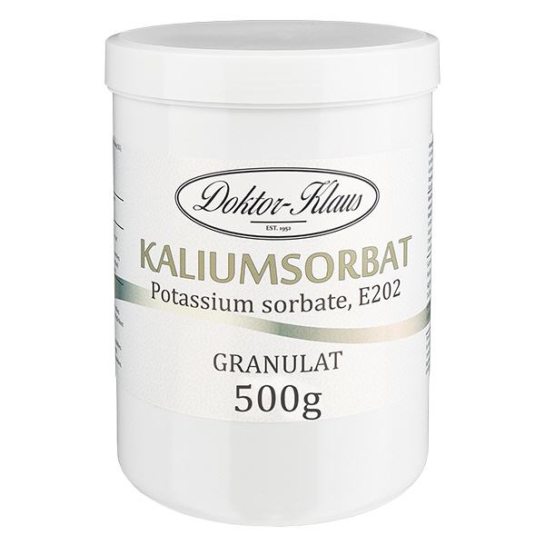 500g Sorbinian potasu (Potassium sorbate) Doktor-Klaus 500g Sorbinian potasu (Potassium sorbate) Doktor-Klaus