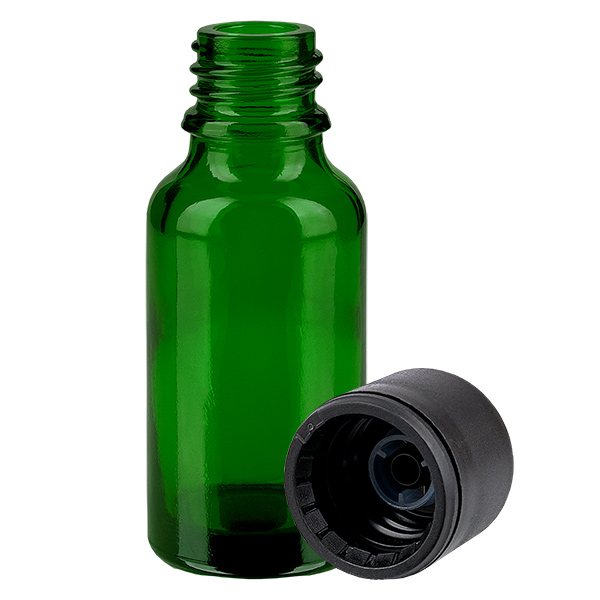 Butelka 20 ml 6 mm SV czarna STD GreenLine UT18/20 Butelka 20 ml 6 mm SV czarna STD GreenLine UT18/20