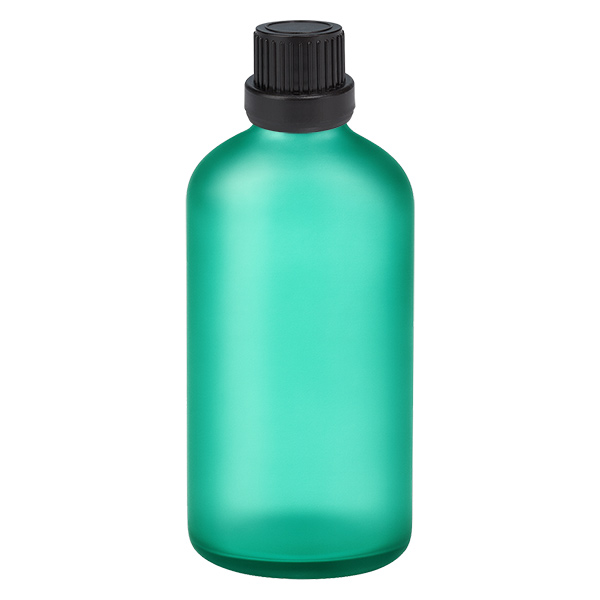 100 ml z zakraplaczem 2 mm czarny OV GreenLine UT18/100