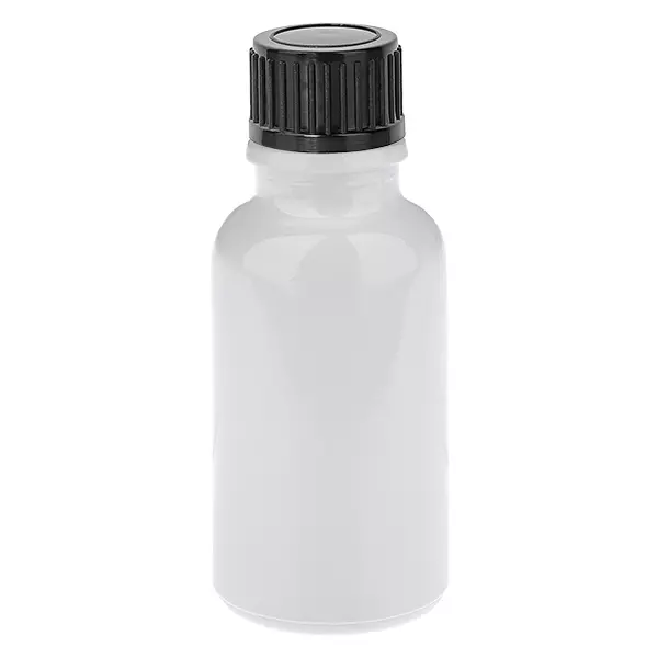 Butelka 20 ml, zamknięcie śrubowe 11 mm, czarne, standardowe WhiteLine UT18/20