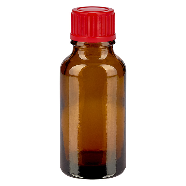Butelka 20 ml 11 mm SV czerwona STD BrownLine UT18/20