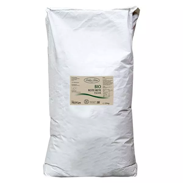25 kg organicznego buraka w proszku Doktor-Klaus w opakowaniu zbiorczym. 25 kg organicznego buraka w proszku Doktor-Klaus w opakowaniu zbiorczym.