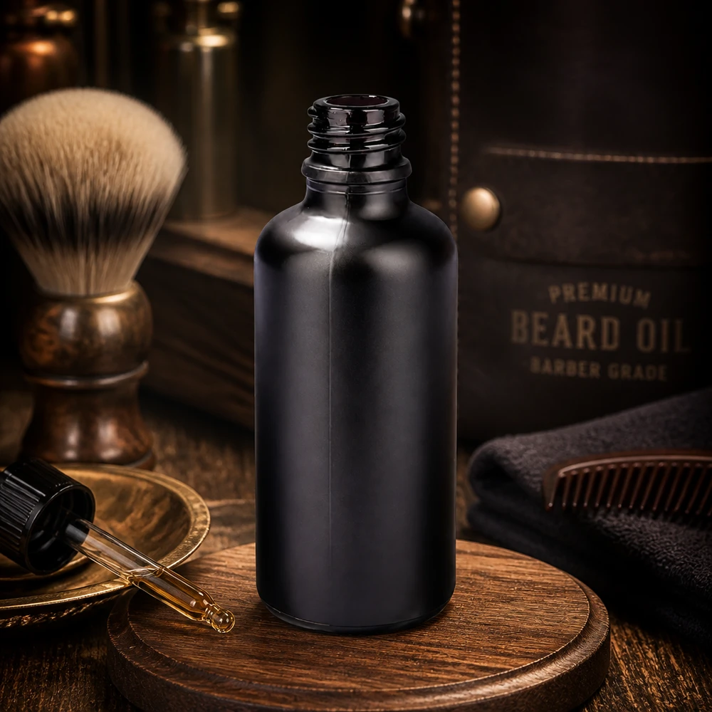 Butelka apteczna 50 ml BlackLine UT18/50 UNiTWIST Butelka farmaceutyczna 50 ml BlackLine UT18/50 UNiTWIST z nieprzezroczystą czarną powłoką
