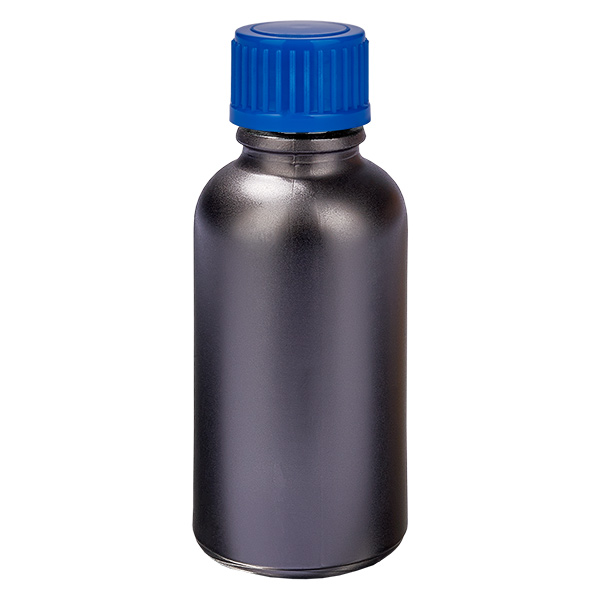 Butelka 30 ml 11 mm SV niebieska STD BlackLine UT18/30 Butelka 30 ml 11 mm SV niebieska STD BlackLine UT18/30
