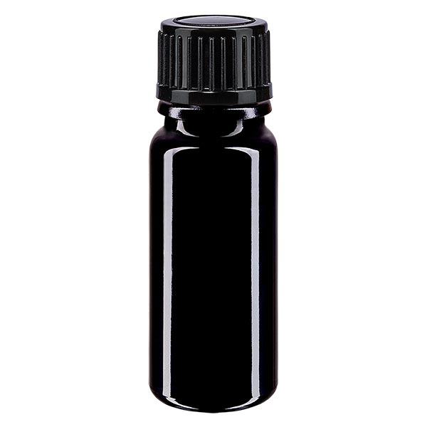 Butelka apteczna viol. 10ml drip v. 1mm czarny szt. Butelka apteczna viol. 10ml drip v. 1mm czarny szt.