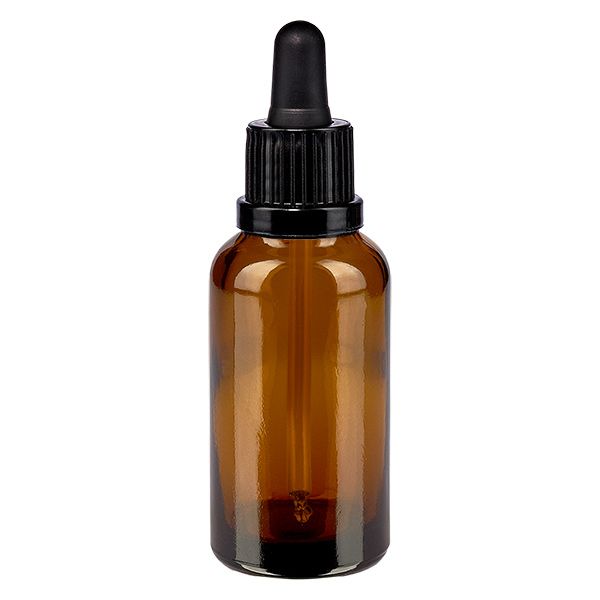 30 ml butelka z pipet&#261;, czarna OV BrownLine UT18/30