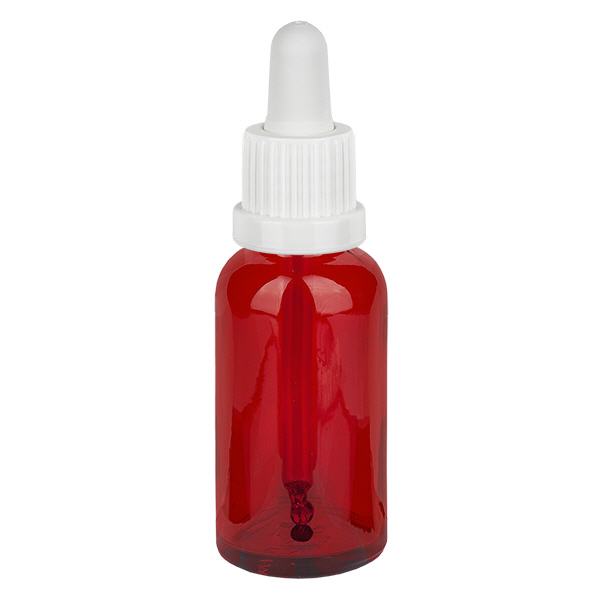 Butelka z pipetą 30 ml biała OV RedLine UT18/30 Butelka z pipetą 30 ml biała OV RedLine UT18/30