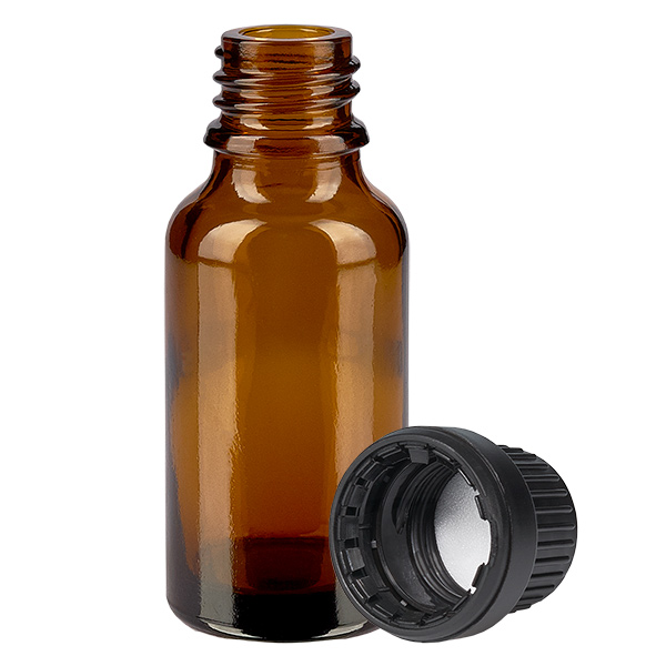 Butelka 20 ml 11 mm SV czarna OV BrownLine UT18/20 Butelka 20 ml 11 mm SV czarna OV BrownLine UT18/20