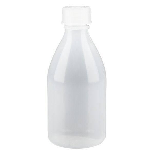Butelka zakręcana 100 ml, butelka laboratoryjna z wąską szyjką Butelka zakręcana 100 ml, butelka laboratoryjna z wąską szyjką