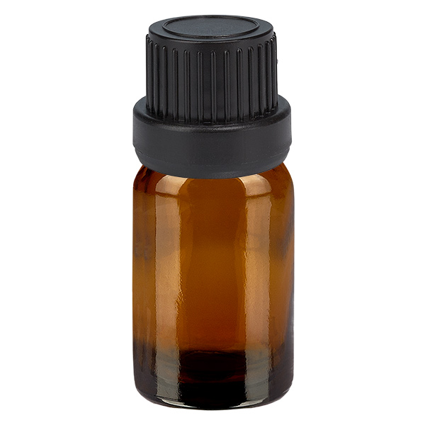 Butelka 5 ml 11 mm SV czarna OV BrownLine UT18/5