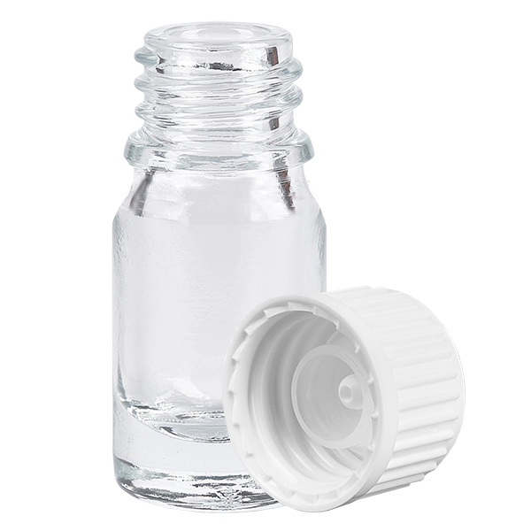 Butelka (globul) 5 ml 3 mm GR w. STD ClearLine UT18/5