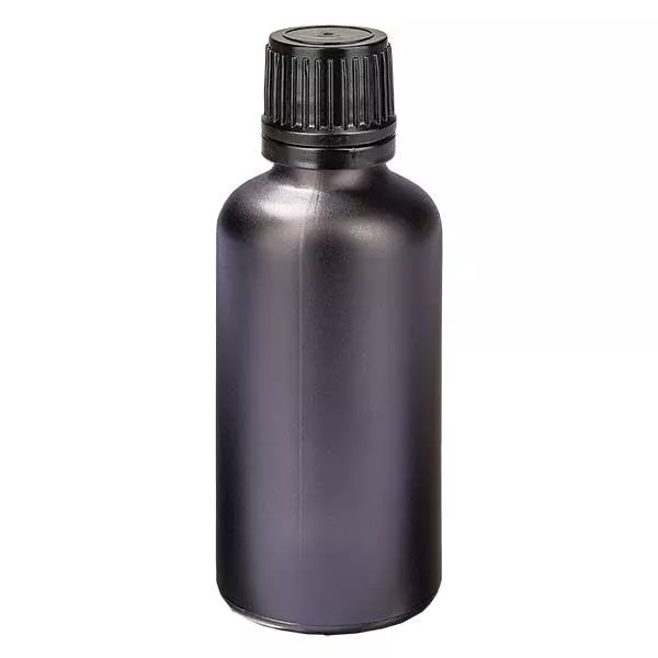 Butelka z zakraplaczem 50 ml 1 mm OV BlackL. UT18/50