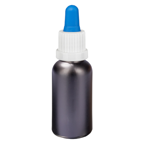 Butelka z pipetą 30 ml biała/niebieska OV BlackLine UT18/30