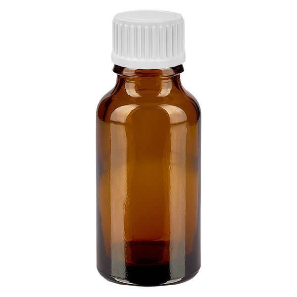 Butelka 20 ml (globul) 3 mm GR w. STD BrownL. UT18/20