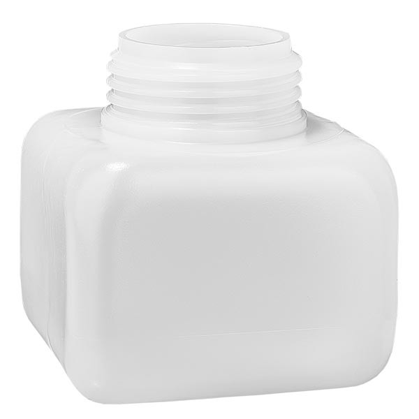 Butelka na chemikalia 250ml, szeroka szyjka wykonana z PE-HD, kolor naturalny, GL 50 Butelka na chemikalia 250ml, szeroka szyjka wykonana z PE-HD, kolor naturalny, GL 50