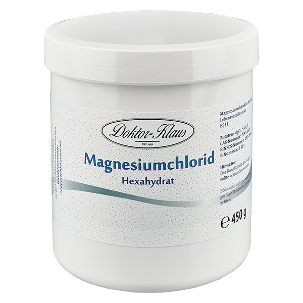 450g Doktor-Klaus chlorek magnezu-6-wodny E511 450g Doktor-Klaus chlorek magnezu-6-wodny E511