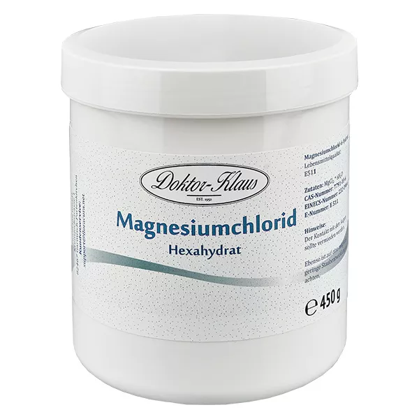 450g Doktor-Klaus chlorek magnezu-6-wodny E511 450g Doktor-Klaus chlorek magnezu-6-wodny E511