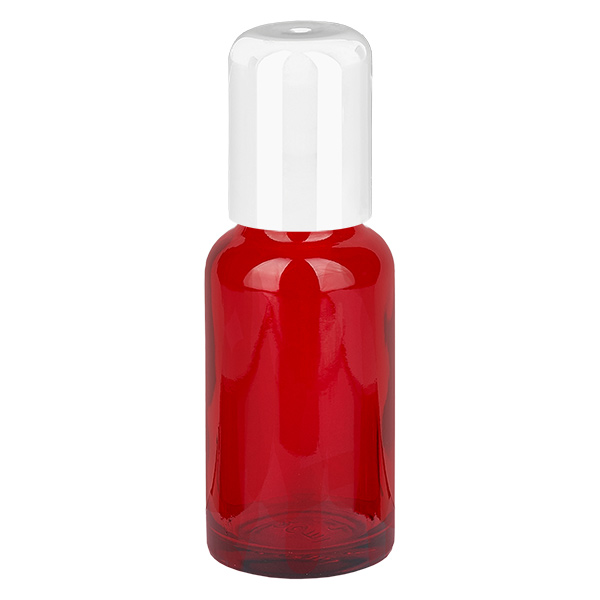 Butelka roll-on 20 ml bia&#322;a STD RedLine UT18/20