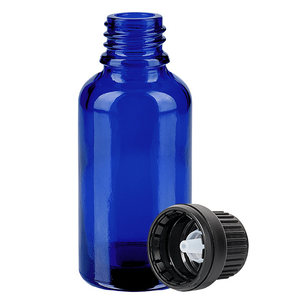 Butelka z zakraplaczem 30 ml 2 mm czarna OV BlueL. UT18/30