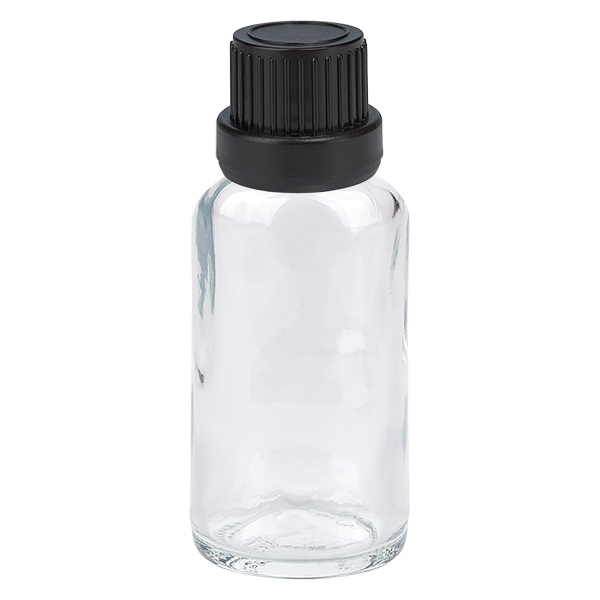 Butelka 20 ml 11 mm SV czarny OV ClearLine UT18/20