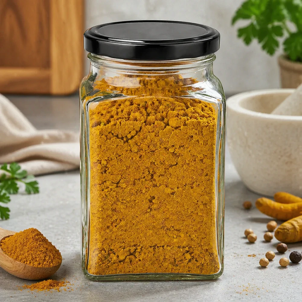260 ml szklane opakowanie czworokątne z pokrywką BasicSeal w kolorze czarnym UN.. 260 ml szklane opakowanie czworokątne z pokrywką BasicSeal w kolorze czarnym UN..