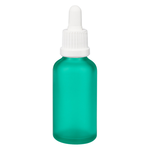 Butelka do lek&#243;w p&#322;ynnych 50 ml bia&#322;a OV GreenLine UT18/50