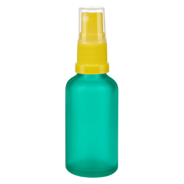 Butelka ze spryskiwaczem 50 ml żółta/przezroczysta STD GreenLine UT18/50