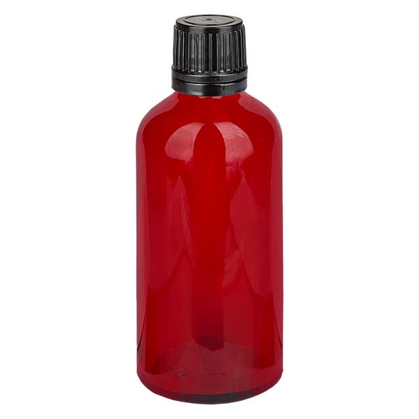 Butelka z zakraplaczem 100 ml 1 mm OV RedL. UT18/100 UNiTWIST