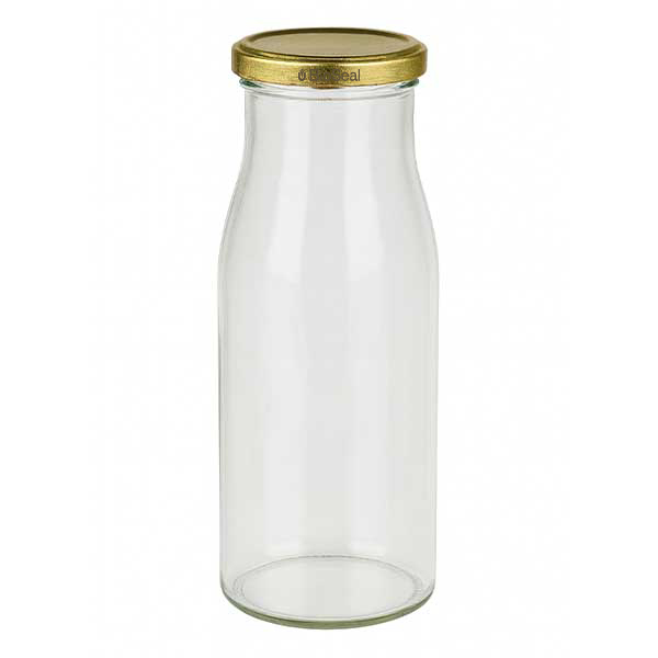 Butelka UNiTWIST Bottle150 w kolorze złotym. Pokrywka TO43 BioSeal