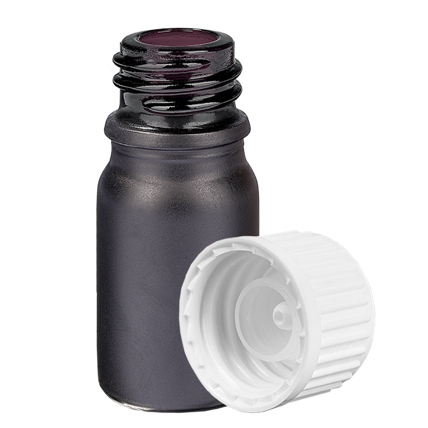 Butelka 5 ml (kulka) 3 mm GR w. STD BlackLine UT18/5