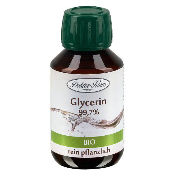 Gliceryna organiczna (99,7%) 100 ml Doktor-Klaus Gliceryna organiczna (99,7%) 100 ml Doktor-Klaus