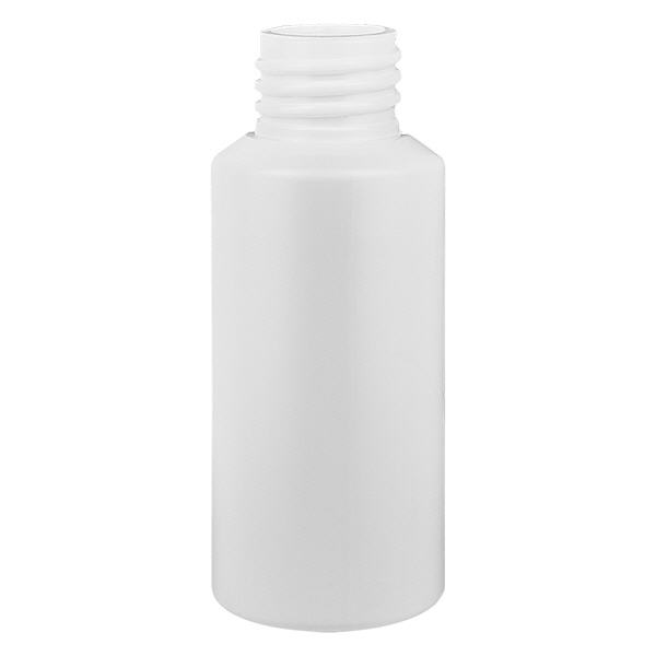 Butelka apteczna HDPE 30ml biała, bez zakrętki Butelka apteczna HDPE 30ml biała, bez zakrętki