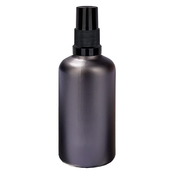 Butelka z rozpylaczem 100 ml czarna STD BlackLine UT18/100 Butelka z rozpylaczem 100 ml czarna STD BlackLine UT18/100