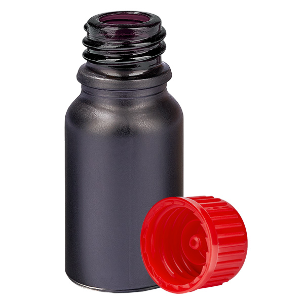 Butelka 10 ml 11 mm SV czerwona STD BlackLine UT18/10 Butelka 10 ml 11 mm SV czerwona STD BlackLine UT18/10