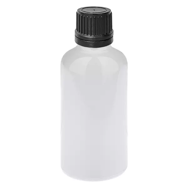 Butelka z zakraplaczem 50 ml, 1 mm, czarna, zamknięcie zabezpieczające przed otwarciem przez osoby nieuprawnione WhiteLine UT18/50 Butelka z zakraplaczem 50 ml, 1 mm, czarna, zamknięcie zabezpieczające przed otwarciem przez osoby nieuprawnione WhiteLine UT18/50