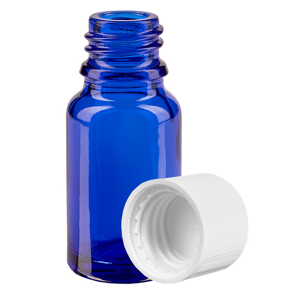 Butelka 10 ml 11 mm SV bia&#322;a STD KiSi BlueLine UT18/10