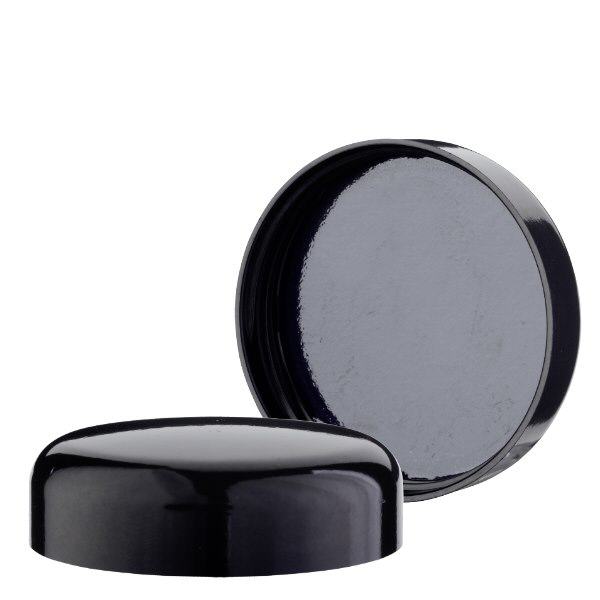 Zakrętka czarna, gwint 52 mm ApoGlas. Farmaceutyczna jakość produkcji UE. Do szklanego słoika 50 ml (nr art. 104800). Zakrętka czarna, gwint 52 mm ApoGlas. Farmaceutyczna jakość produkcji UE. Do szklanego słoika 50 ml (nr art. 104800).