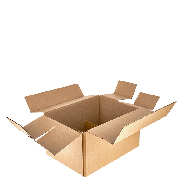 Szklane pude&#322;ka (25 szt.) z 6 przegr&#243;dkami 330x225x180mm