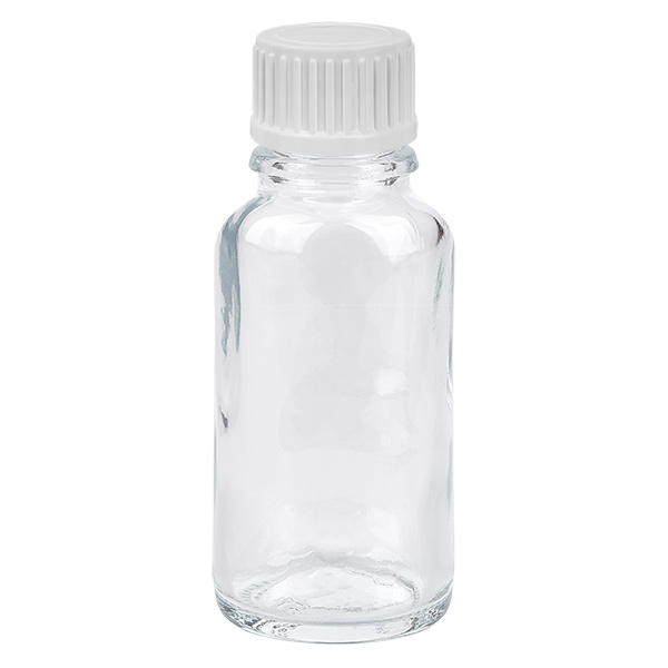 Butelka 20 ml (globul) 3 mm GR w. STD ClearL.UT18/20