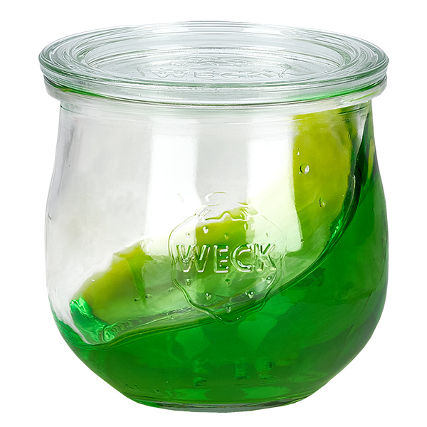 Zestaw 12 słoików Weck 370 ml, słoik tulipanowy z 12 szklanymi pokrywkami Zestaw 12 słoików Weck 370 ml, słoik tulipanowy z 12 szklanymi pokrywkami