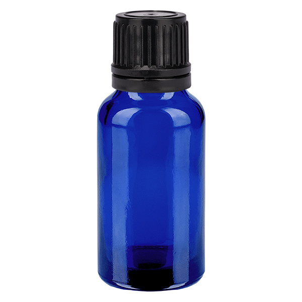 Butelka (globulowa) 20 ml 3 mm GR s. STD BlueL. UT18/20