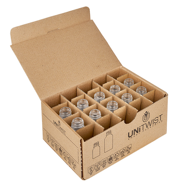 Butelka 5 ml z zakrętką 11 mm, zielona, zamknięcie zabezpieczające WhiteLine UT18/5