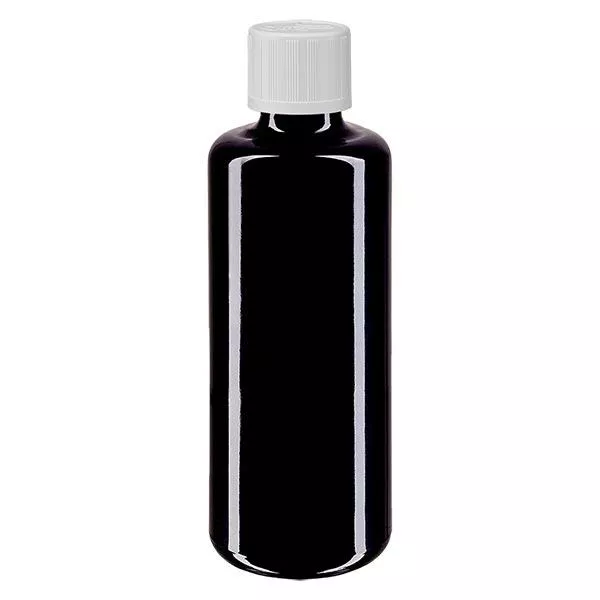 Butelka apteczna z zakraplaczem 50ml biała KiSi St Butelka apteczna z zakraplaczem 50ml biała KiSi St
