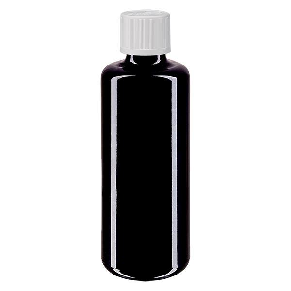 Butelka apteczna z zakraplaczem 50ml biała KiSi St