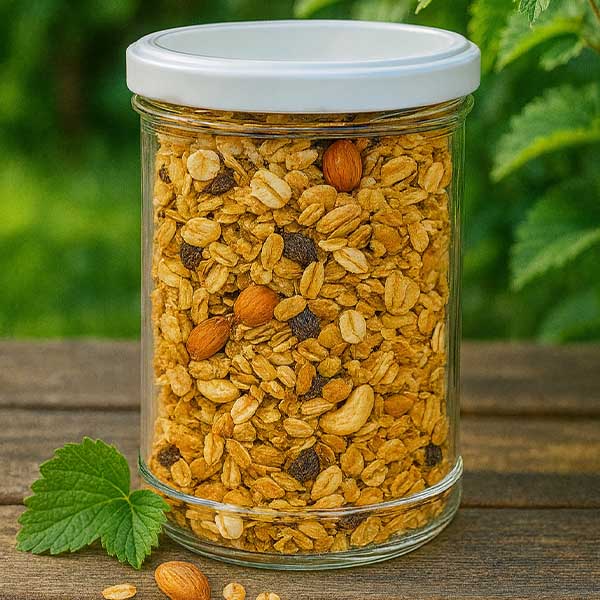 Słoik z pokrywką BasicSeal, 1053 ml, biały UN..